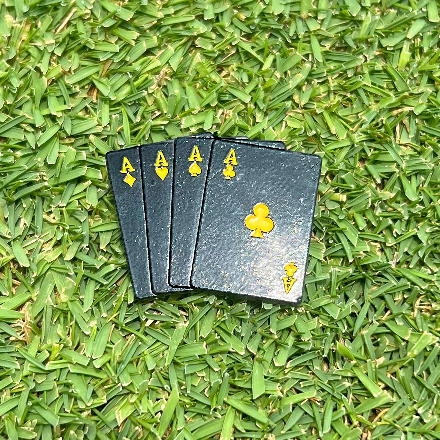 Four Aces Golf Ball Marker