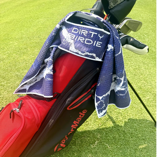 Navy Strike - Microfibre Golf Towel