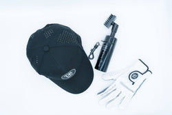 Father's Day Golf Essentials Bundle: Hat, Glove, Club Cleaner