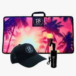 Miami Vice - Golf Towel, Cap & Club Cleaner Bundle