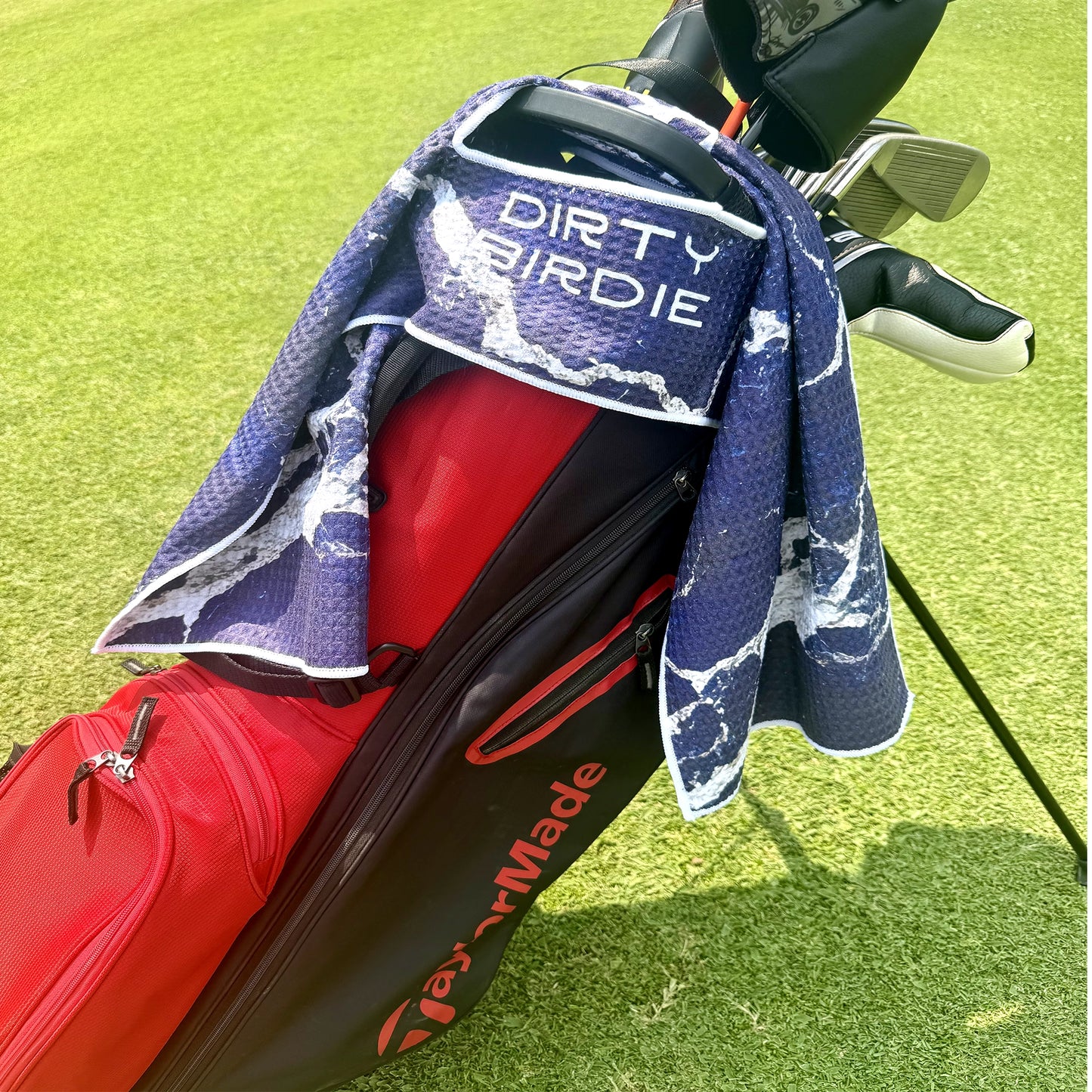 Navy Strike - Microfibre Golf Towel