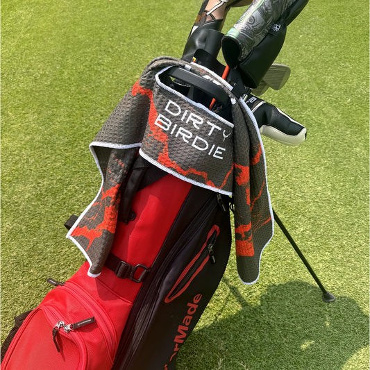 Red Lava - Microfibre Golf Towel